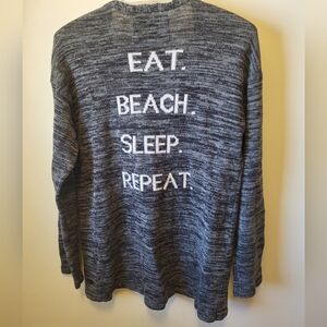 hurley xs sweater cardigan very good condition